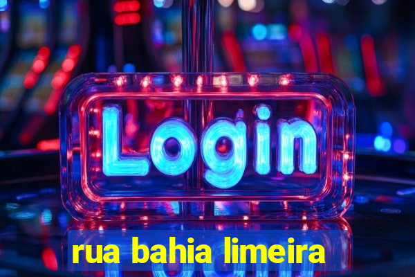 rua bahia limeira